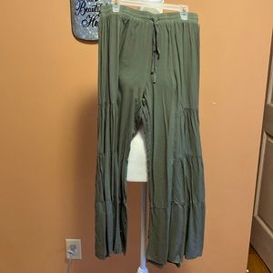 Boho inspired linen pants